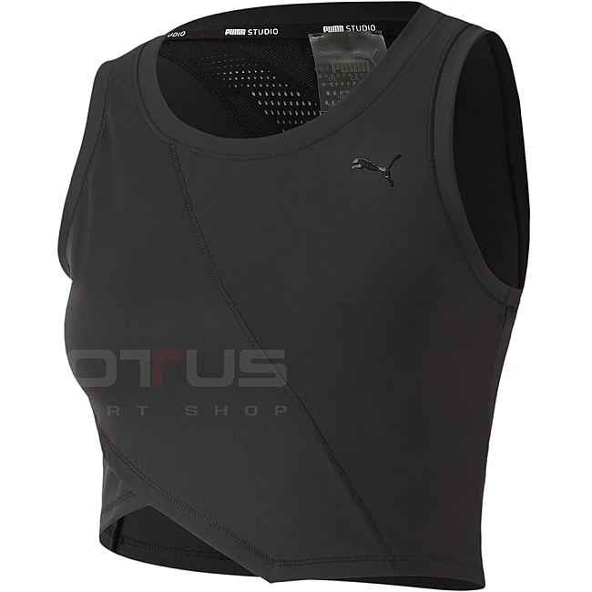ДАМСКИ ПОТНИК PUMA STUDIO CROP LACE TANK BLACK