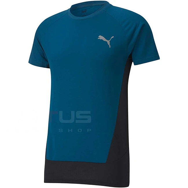 МЪЖКА ТЕНИСКА PUMA EVOSTRIPE TEE BLUE/BLACK