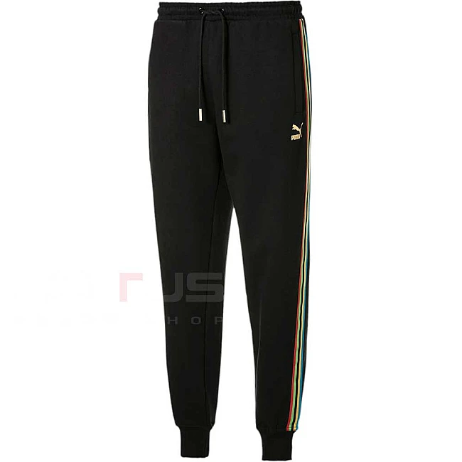 МЪЖКО ДОЛНИЩЕ PUMA TFS WORLDHOOD TRACK PANTS FT BLACK