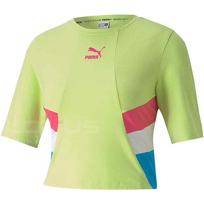 ДАМСКА ТЕНИСКА PUMA TFS RETRO CROP TOP VOLT