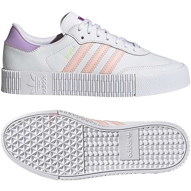 ДАМСКИ ОБУВКИ ADIDAS ORIGINALS SAMBAROSE W WHITE