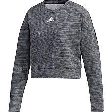 ДАМСКА БЛУЗА ADIDAS W E TPE SWT DK GREY HTHR