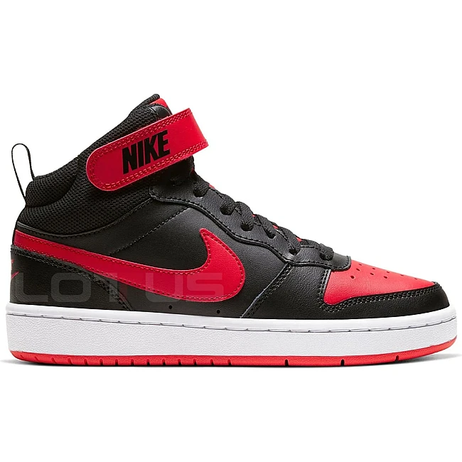 ДЕТСКИ ОБУВКИ NIKE COURT BOROUGH MID 2 GS BLACK/RED