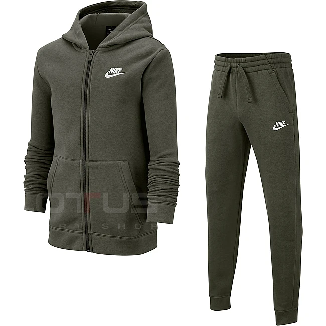 ДЕТСКИ СПОРТЕН ЕКИП NIKE NSW CORE BF TRK SUIT CARGO KHAKI