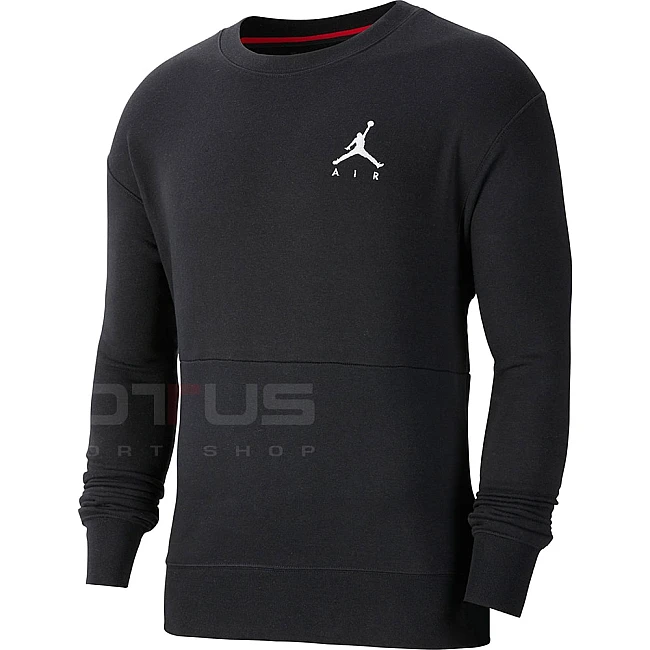 МЪЖКА БЛУЗА NIKE AIR JUMPMAN AIR FLEECE CREW BLACK