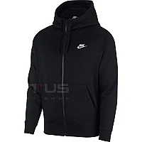 МЪЖКО ГОРНИЩЕ NIKE NSW CLUB HOODIE FZ BB BLACK