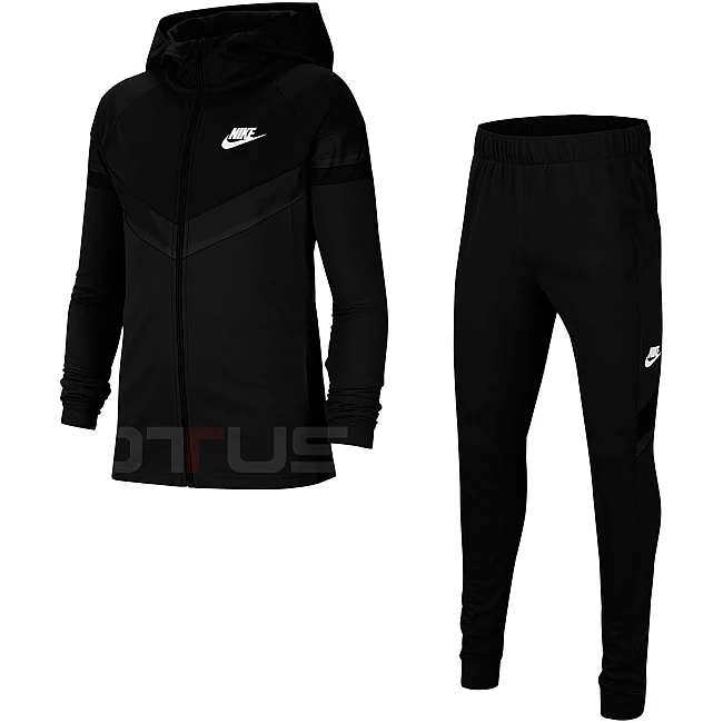 ДЕТСКИ СПОРТЕН ЕКИП NIKE NSW POLY WVN OVRLY TRACKSUIT BLACK