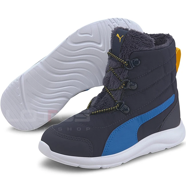 ДЕТСКИ БОТУШИ PUMA FUN RACER BOOT AC PS PEACOAT