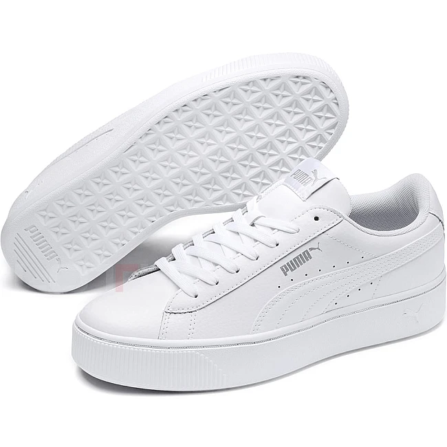 ДАМСКИ ОБУВКИ PUMA VIKKY STACKED L WHITE