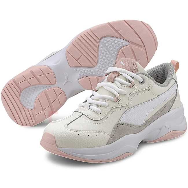 ДАМСКИ ОБУВКИ PUMA CILIA LUX WHSPR WHITE/PEACH