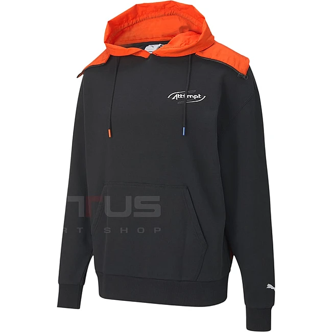 МЪЖКИ СУИТШЪРТ PUMA x ATTEMPT HOODIE BLACK
