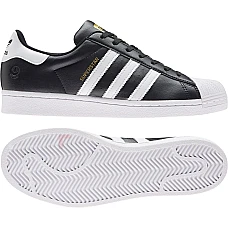 МЪЖКИ ОБУВКИ ADIDAS SUPERSTAR VEGAN BLACK/WHITE