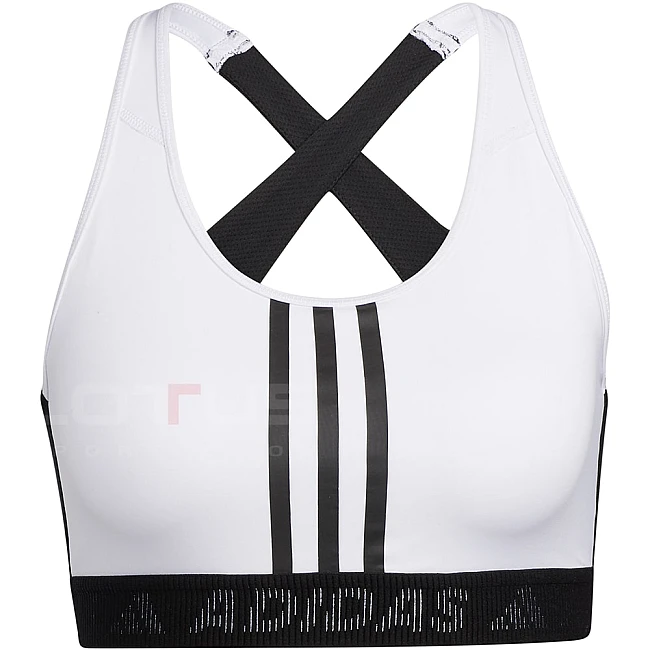 ДАМСКИ СПОРТЕН СУТИЕН ADIDAS DRST 3S B WHITE