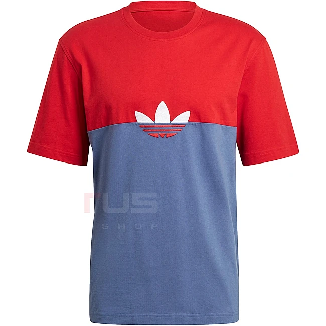 МЪЖКА ТЕНИСКА ADIDAS SLICE TRF BOX T BLUE/RED