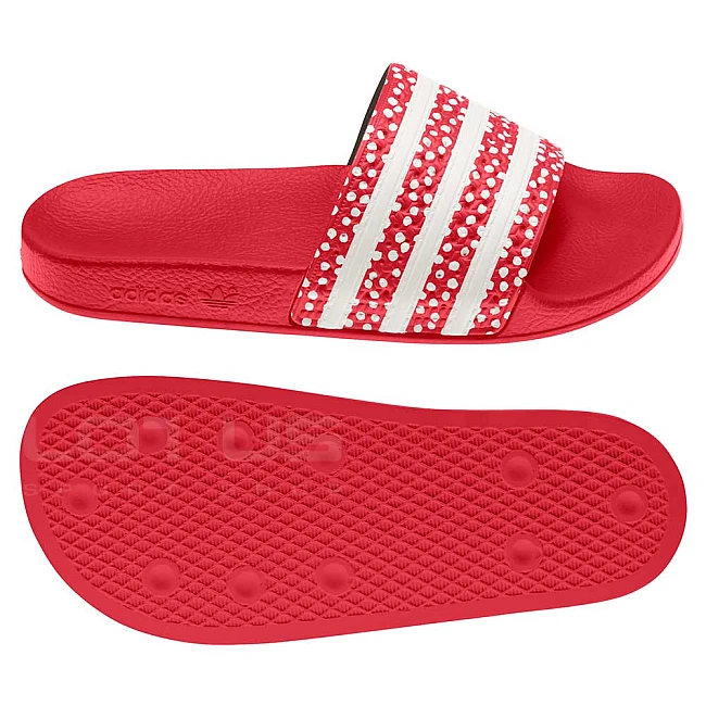 ДАМСКИ ДЖАПАНКИ ADIDAS ADILETTE RED/WHITE