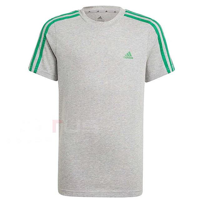 ДЕТСКА ТЕНИСКА ADIDAS 3S T GREY/GREEN