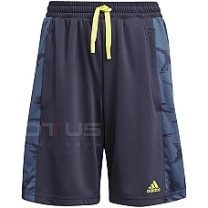 ДЕТСКИ КЪСИ ПАНТАЛОНИ ADIDAS CAMO SHO NAVY