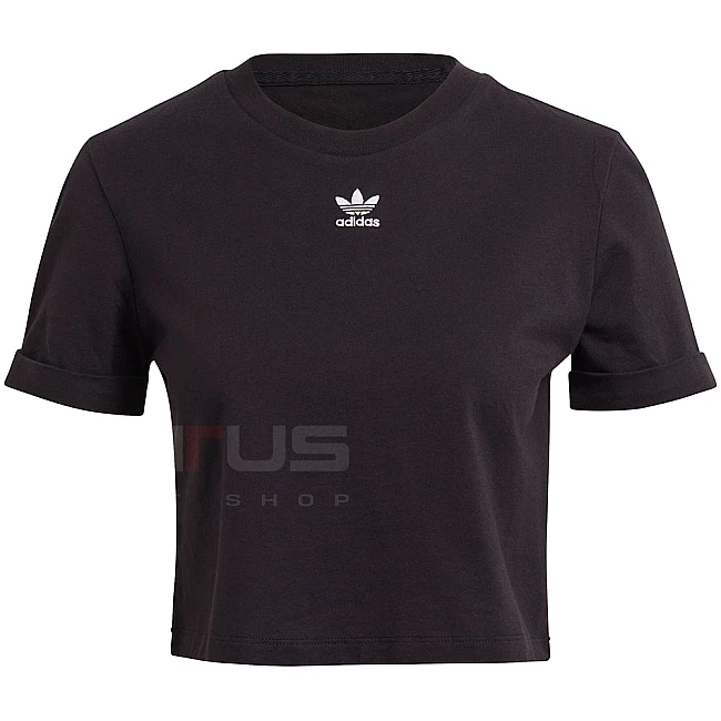 ДАМСКА ТЕНИСКА ADIDAS CROP TOP BLACK