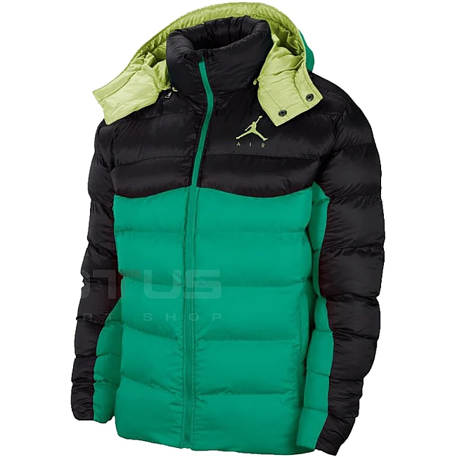 МЪЖКО ЯКЕ NIKE JORDAN JUMPMAN AIR PUFFER BLACK/GREEN