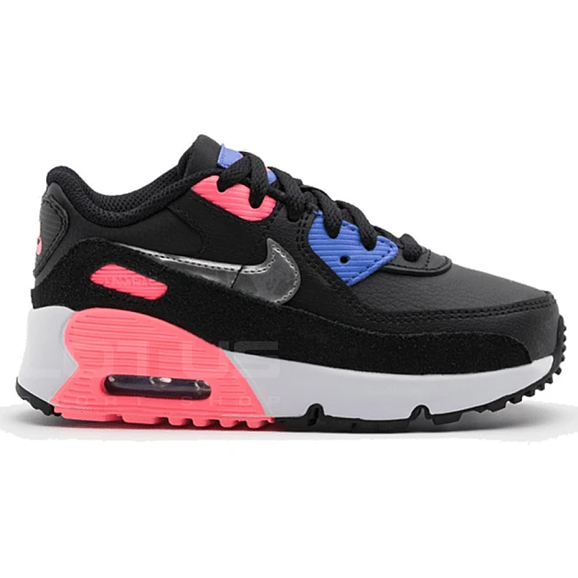 ДЕТСКИ МАРАТОНКИ NIKE AIR MAX 90 LTR TD BLACK/SAPPHIRE