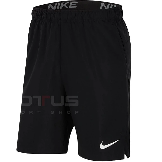 МЪЖКИ КЪСИ ПАНТАЛОНИ NIKE FLX SHORT WOVEN 3.0 BLACK