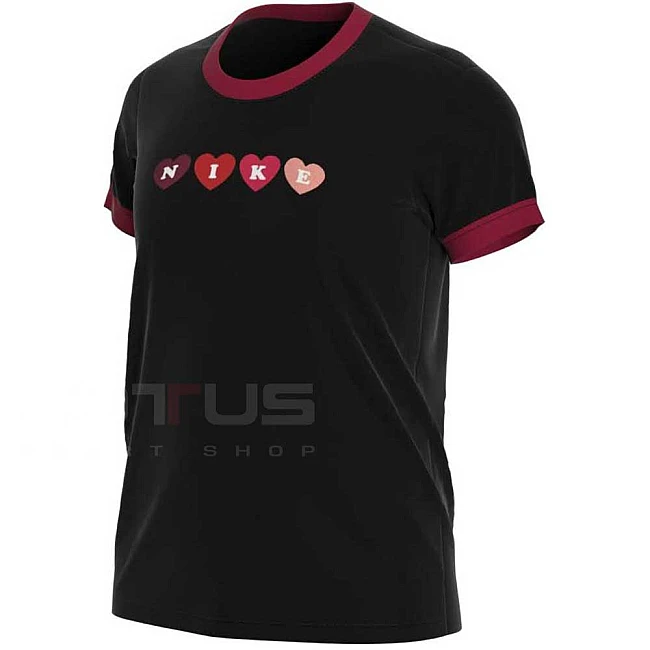 ДЕТСКА ТЕНИСКА NIKE NSW TEE RINGER LOVE BLACK