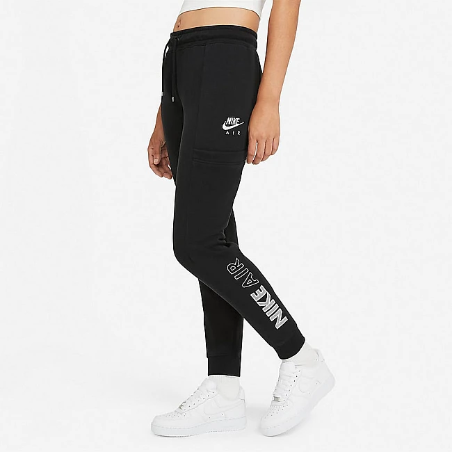 ДАМСКО ДОЛНИЩЕ NIKE NSW AIR PANT FLC BLACK