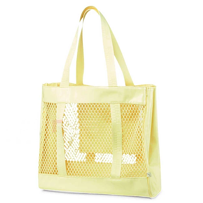 ДАМСКА ЧАНТА PUMA CORE NET SHOPPER YELLOW