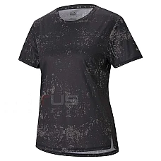 ДАМСКА ТЕНИСКА PUMA RUN GRAPHIC SS TEE W BLACK