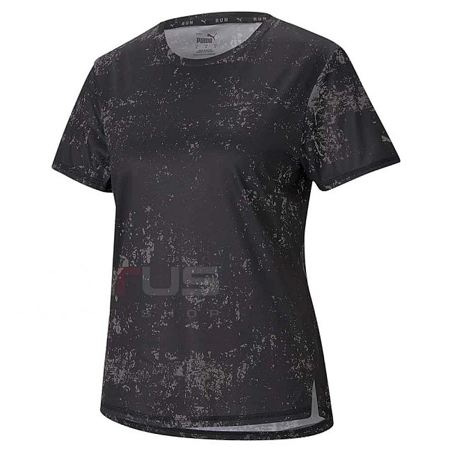 ДАМСКА ТЕНИСКА PUMA RUN GRAPHIC SS TEE W BLACK