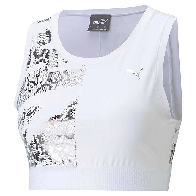 ДАМСКИ ПОТНИК PUMA TRAIN UNTAMED CROP TANK WHITE