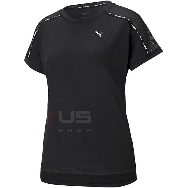 ДАМСКА ТЕНИСКА PUMA TRAIN LOGO BOYFRIEND TEE BLACK