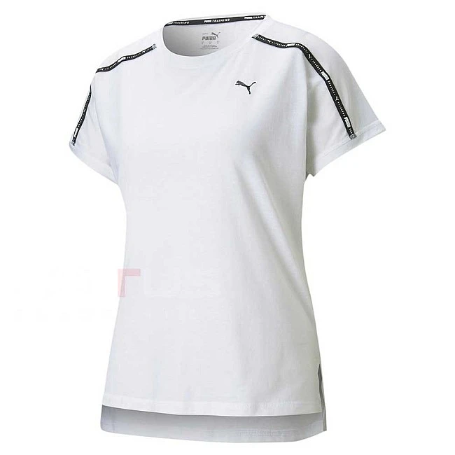 ДАМСКА ТЕНИСКА PUMA TRAIN LOGO BOYFRIEND TEE WHITE