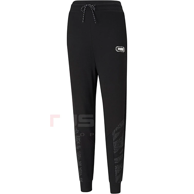 ДАМСКО ДОЛНИЩЕ PUMA REBEL HIGH WAIST PANTS TR CL BLACK