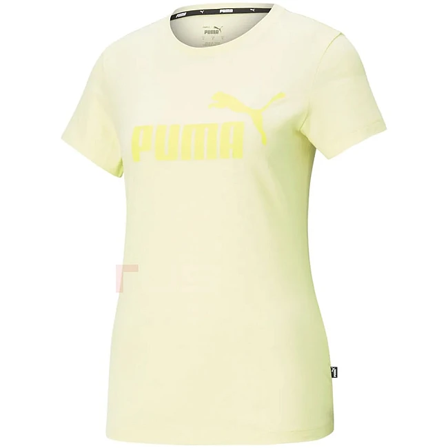ДАМСКА ТЕНИСКА PUMA ESS LOGO TEE S YELLOW