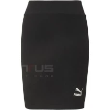 ДАМСКА ПОЛА PUMA CLASSICS TIGHT SKIRT BLACK