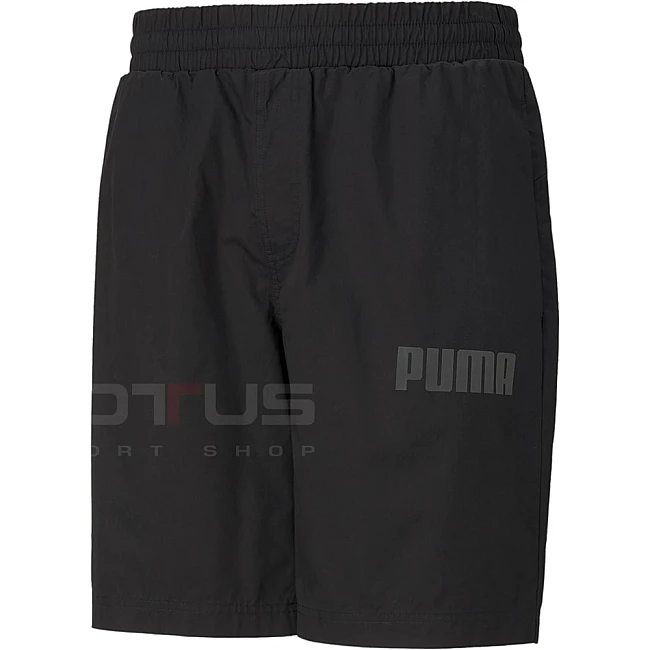 МЪЖКИ КЪСИ ПАНТАЛОНИ PUMA MODERN BASICS SHORTS 8IN BLACK