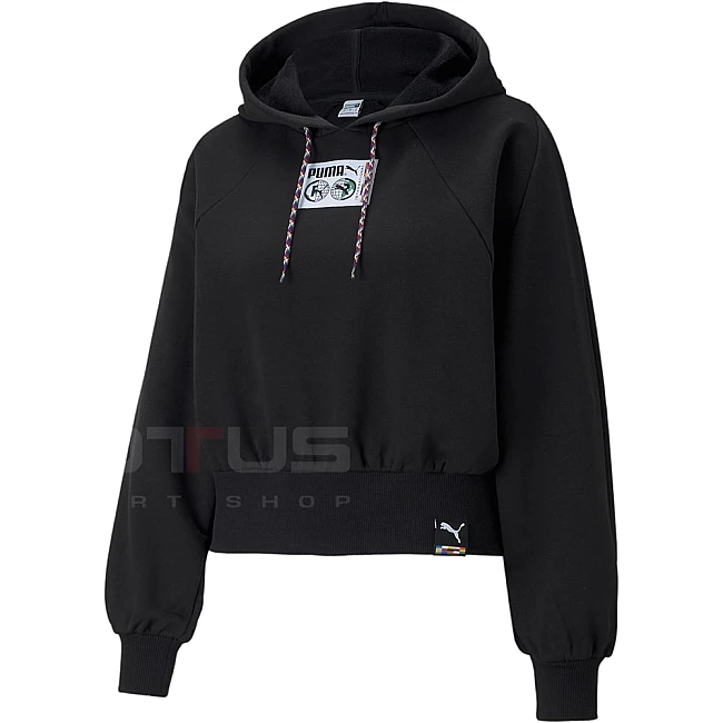 ДАМСКО ГОРНИЩЕ PUMA PI HOODIE BLACK