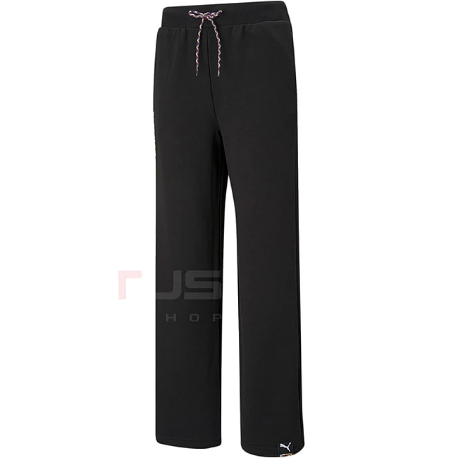 ДАМСКО ДОЛНИЩЕ PUMA PI WIDE LEG PANTS BLACK