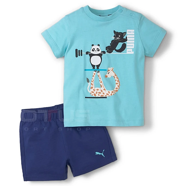 БЕБЕШКИ ЕКИП PUMA PAW INFANTS SET BLUE