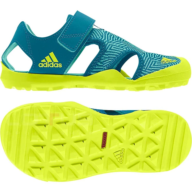 ДЕТСКИ САНДАЛИ ADIDAS CAPTAIN TOEY K MINT/YELLOW