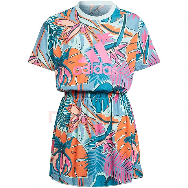 ДЕТСКА РОКЛЯ ADIDAS G DANCE DRESS PINK/MINT/BLUE
