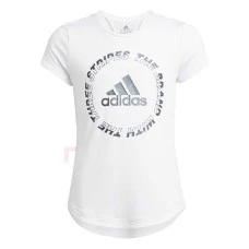 ДЕТСКА ТЕНИСКА ADIDAS G A.R. BOLD TEE WHITE