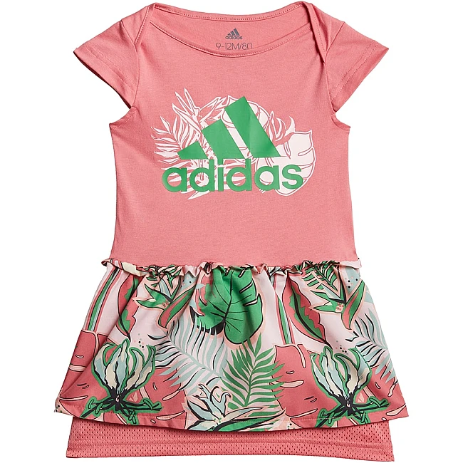 ДЕТСКА РОКЛЯ ADIDAS I FLOWER DRESS ROSE
