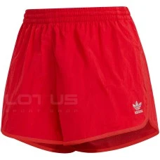 ДАМСКИ КЪСИ ПАНТАЛОНИ ADIDAS 3STR SHORTS RED