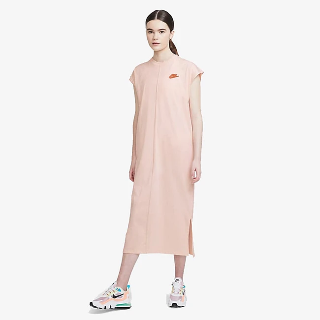 ДАМСКА РОКЛЯ NIKE NSW DRESS EARTH DAY FT PEARL