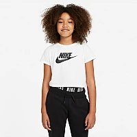 ДЕТСКА ТЕНИСКА NIKE NSW TEE CROP FUTURA WHITE