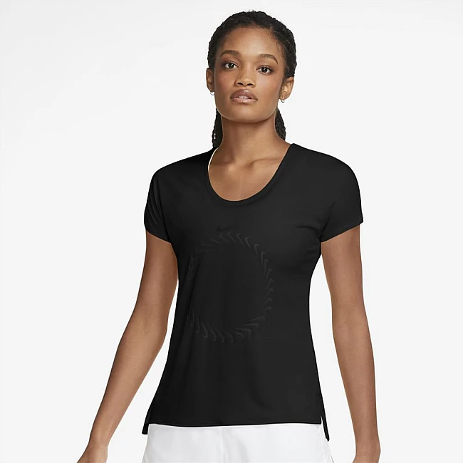 ДАМСКА ТЕНИСКА NIKE ICON CLASH MILER SS BLACK