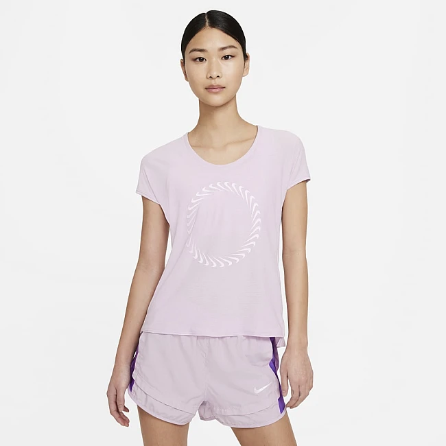 ДАМСКА ТЕНИСКА NIKE ICON CLASH MILER SS LILAC