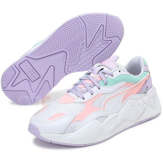 ДАМСКИ МАРАТОНКИ PUMA RS-X³ PASTEL MIX WNS WHITE